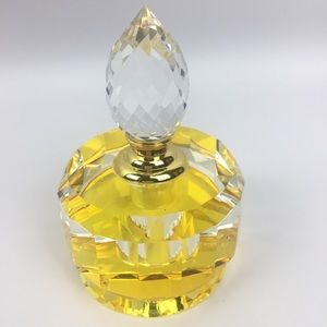 Vintage Style crystal bottle gift Art Deco
